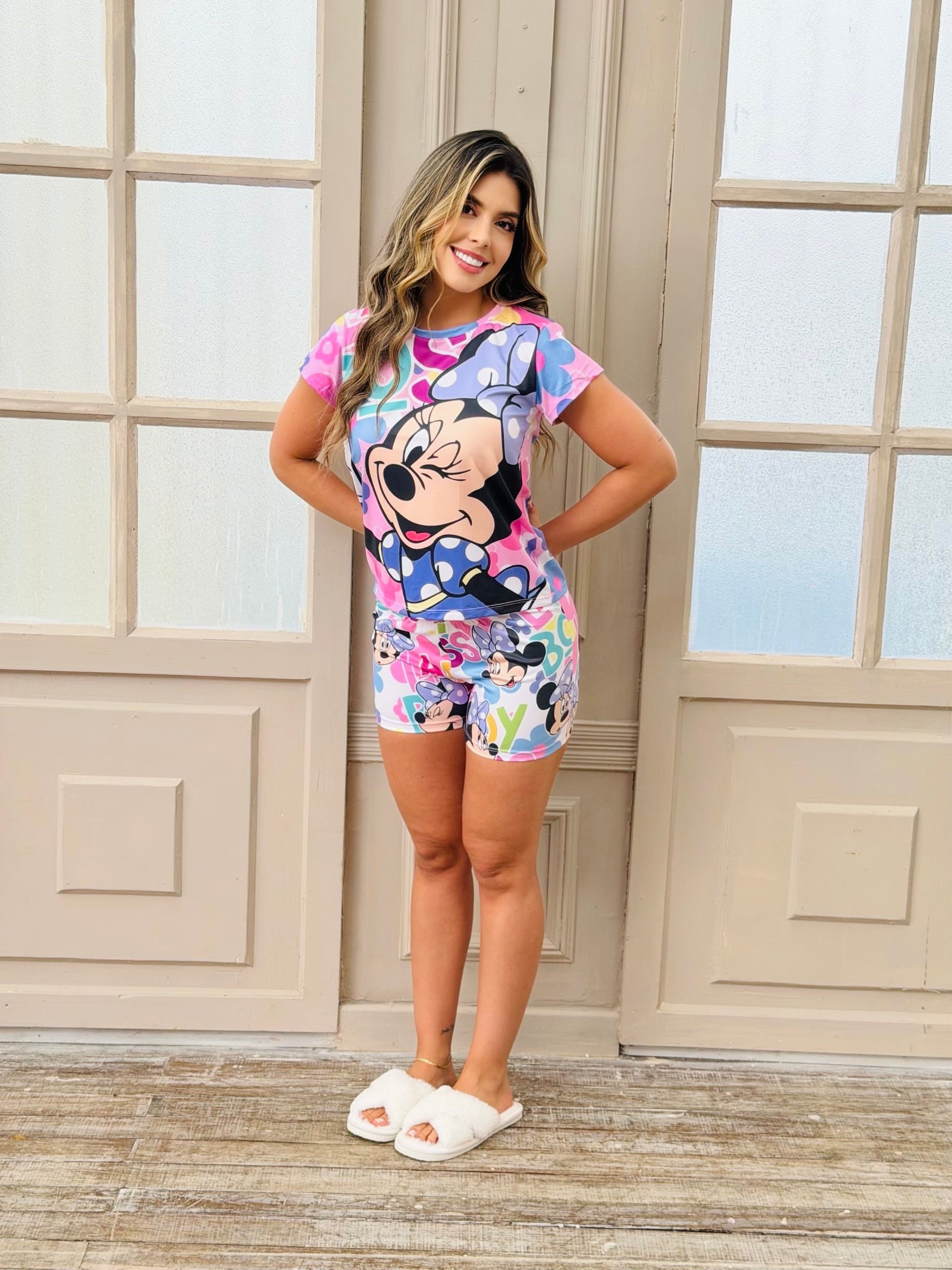 Pijama Camiseta Short