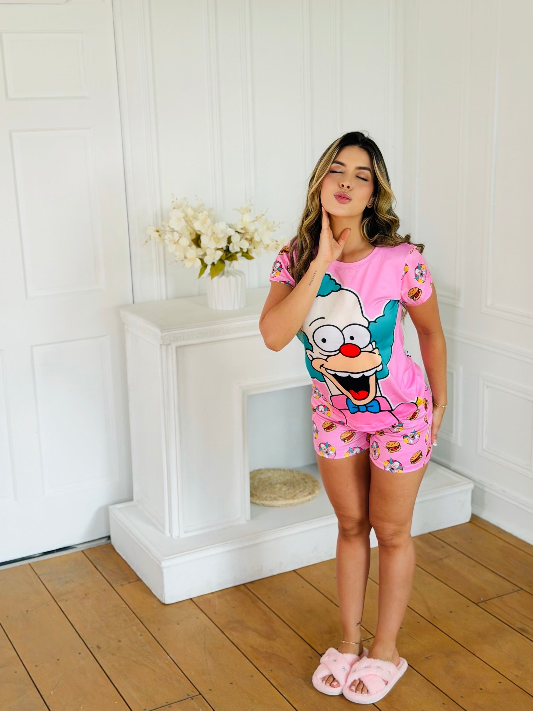 Pijama Camiseta Short
